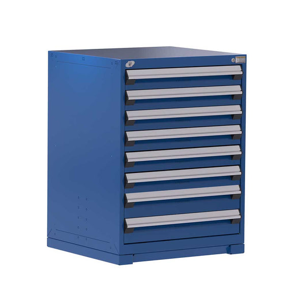 30" 8-Drawer Steel HDR Cabinet with Forklift Base HDC-R5ADG-3810