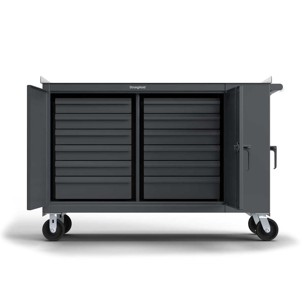 Mobile tool cart with drawers 2025