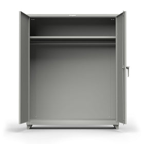 60 inch Industrial Uniform Cabinet with Hanger Rod