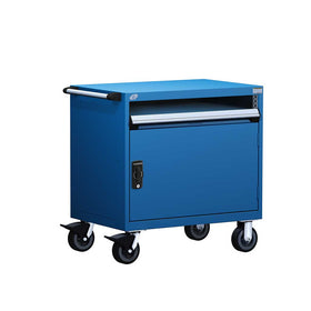 36" Mobile HDR Steel Door Cabinet on Casters HDC-R5BEC-3012