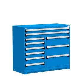 54" 11-Drawer HDR Cabinet with Compartments, Forklift Base HDC-R5KJE-4403