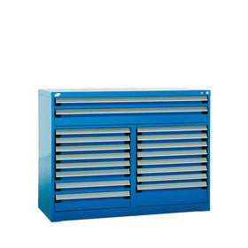 60" 18-Drawer HDR Cabinet with Forklift Base HDC-R5KKE-4404