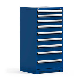 30" 9-Drawer HDR Cabinet with Compartments, Forklift Base HDC-R5ADG-5805-ST055