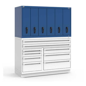 60" Vertical 6-Drawer R2V Stackable Cabinet HDC-RL-5HKE38004NA