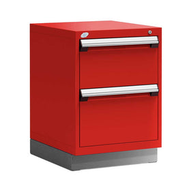 24" 2-Drawer Steel HDR Cabinet with Recessed Base HDC-R5ACG-3036S