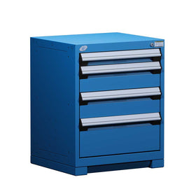 24" 4-Drawer HDR Cabinet with Compartments, Forklift Base HDC-R5ACD-2805