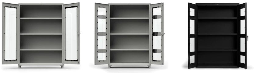 Clear-View Cabinets for 5S and Lean Manufacturing