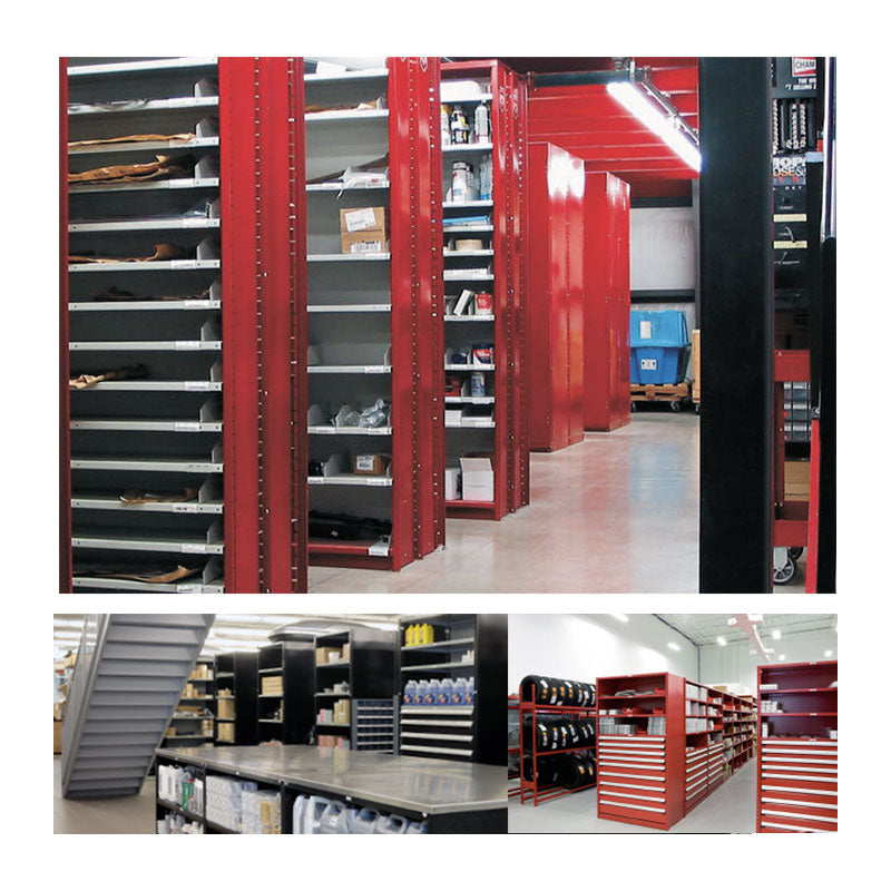 Automotive dealership parts storage solutions 2