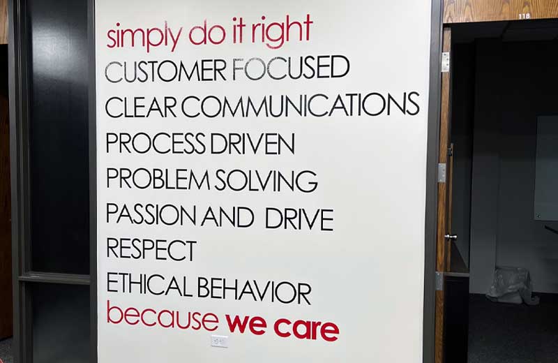 <h3>Customer Focused & Trust</h3><p>It was what set out to do each day, living the values we have adopted and building trust with our diverse customer base.</p>