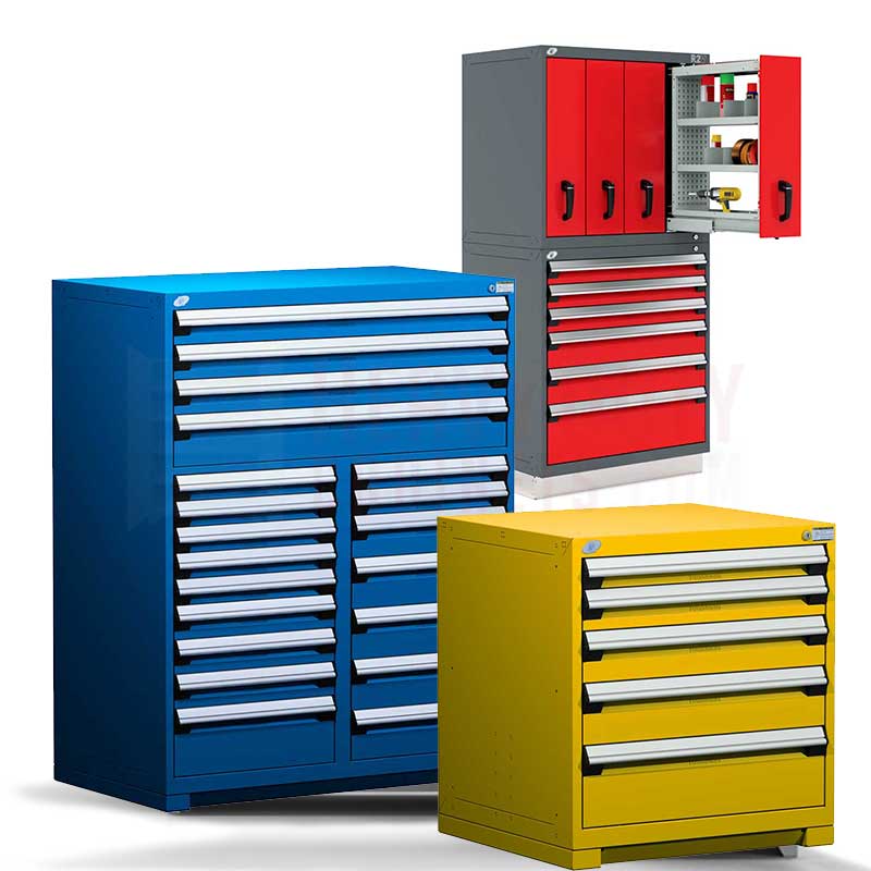 Heavy-Duty Steel Drawer Cabinets