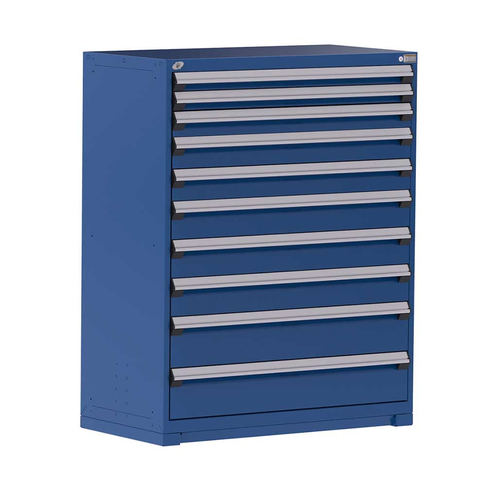 48" 10-Drawer HDR Cabinet with Compartments, Forklift Base HDC-R5AHE-5867