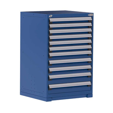 30" 11-Drawer HDR Cabinet with Compartments, Forklift Base HDC-R5ADG-4405