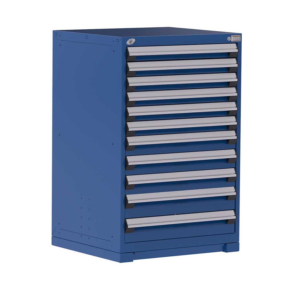 Buy midnight-blue 30&quot; 11-Drawer Steel HDR Cabinet with Forklift Base HDC-R5ADG-4406