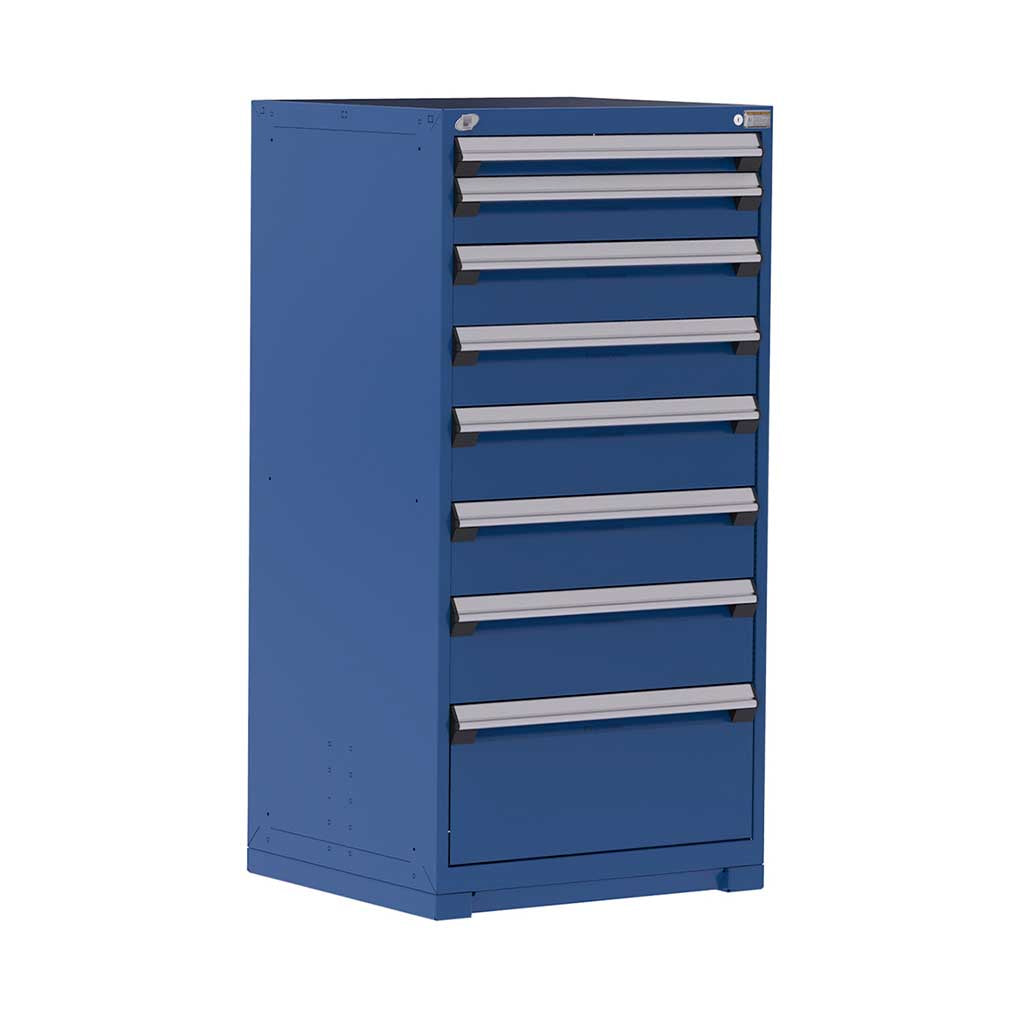 30" 8-Drawer HDR Cabinet with Compartments, Forklift Base HDC-R5ADG-5801