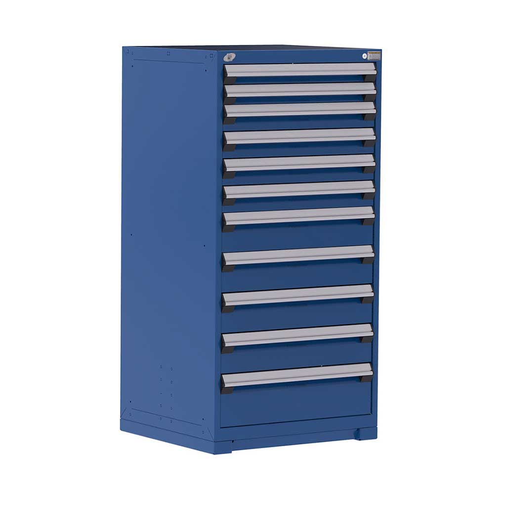 30" 11-Drawer HDR Cabinet with Compartments, Forklift Base HDC-R5ADG-5803