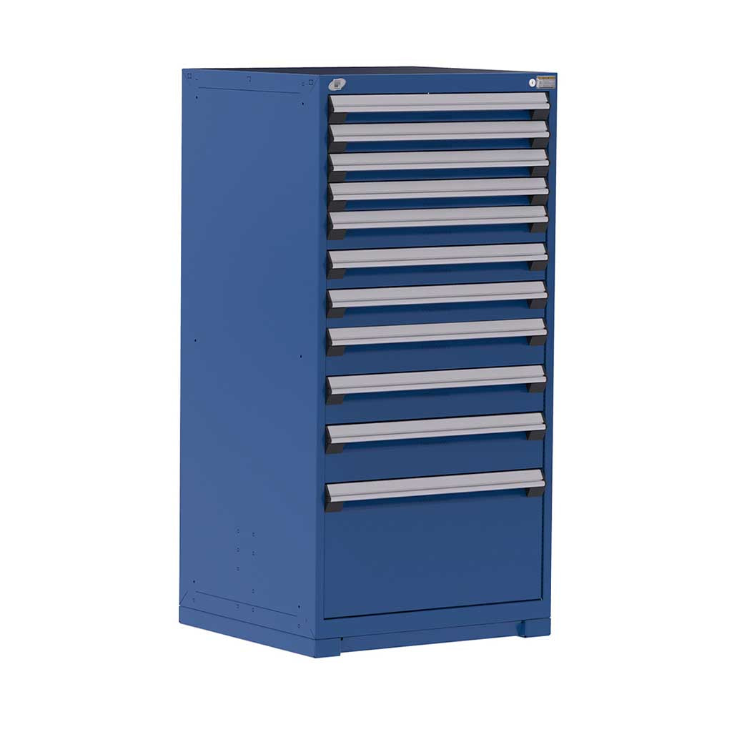 30" 11-Drawer HDR Cabinet with Compartments, Forklift Base HDC-R5ADG-5807