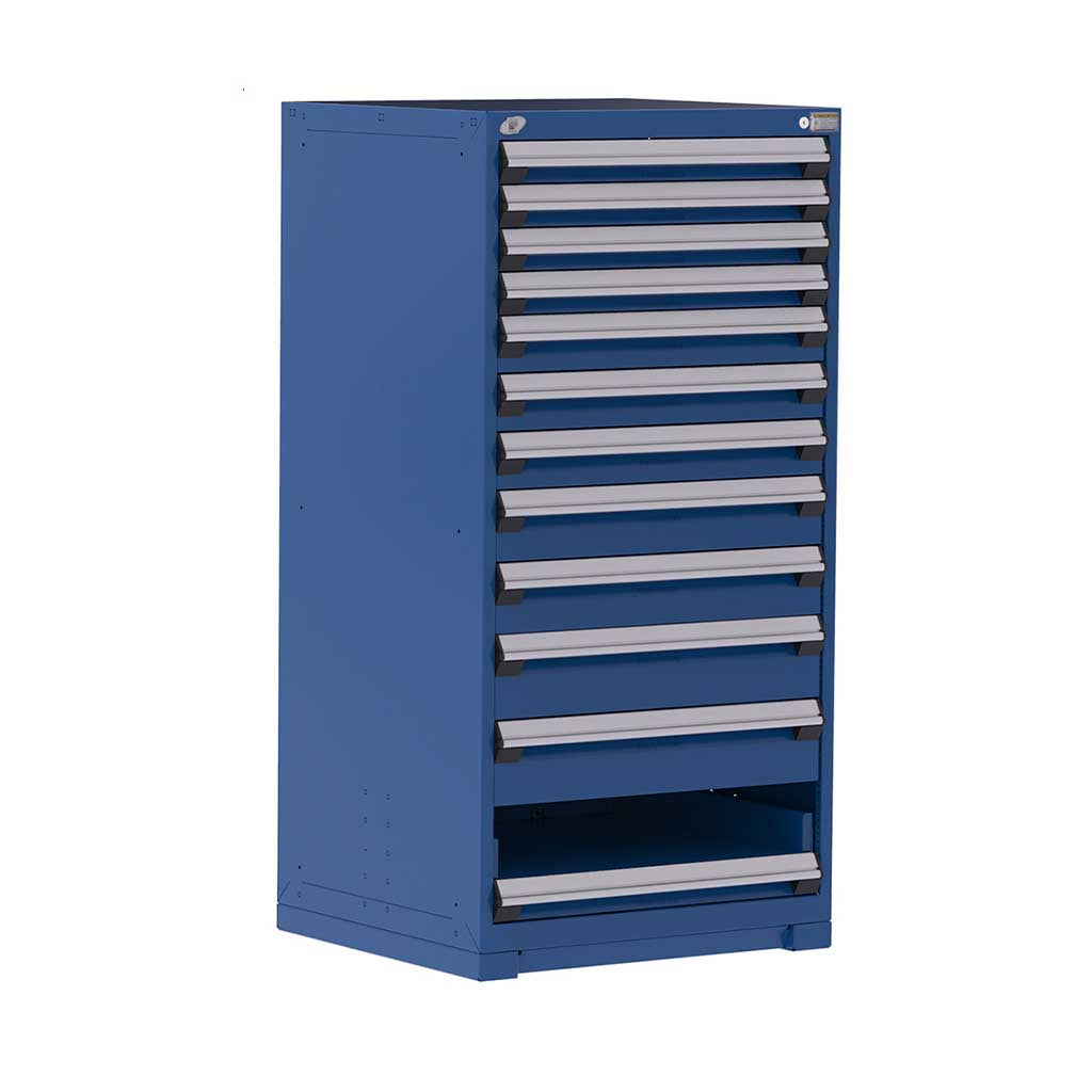 30" 10-Drawer HDR Cabinet with Compartments, Forklift Base HDC-R5ADG-5857