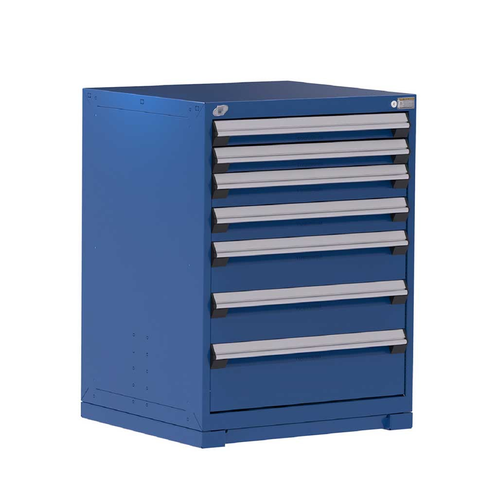 30" 7-Drawer Steel HDR Cabinet with Forklift Base HDC-R5ADD-3802