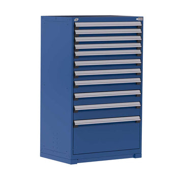 36" 11-Drawer Steel HDR Cabinet with Forklift Base HDC-R5AEE-5808