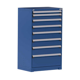 36" 8-Drawer HDR Cabinet with Compartments, Forklift Base HDC-R5AEE-5851