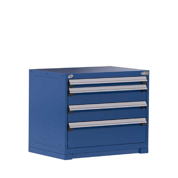 36" 4-Drawer Steel HDR Cabinet with Forklift Base HDC-R5AEE-2804