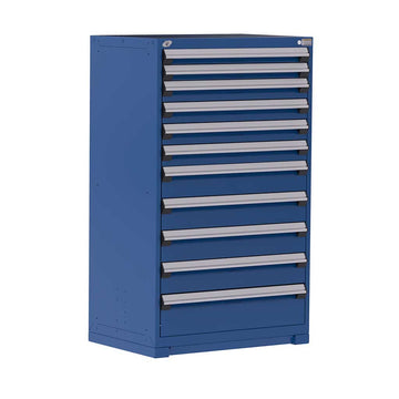 36" 11-Drawer HDR Cabinet with Compartments, Forklift Base HDC-R5AEE-5803