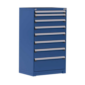 36" 8-Drawer Steel HDR Cabinet with Forklift Base HDC-R5AEC-5832