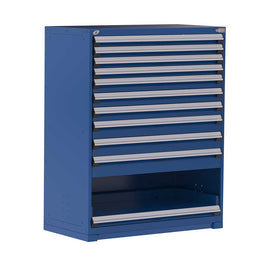 48" 10-Drawer HDR Cabinet with Compartments, Forklift Base HDC-R5AHE-5857