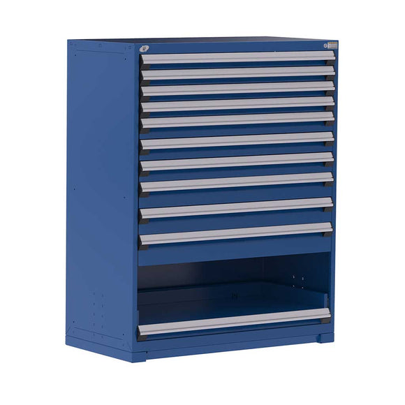 48" 10-Drawer HDR Cabinet with Compartments, Forklift Base HDC-R5AHE-5857