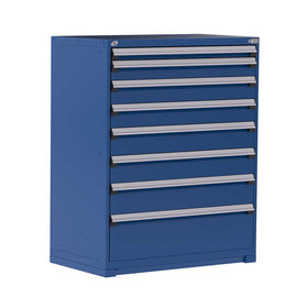 48" 9-Drawer HDR Cabinet with Compartments, Forklift Base HDC-R5AHG-5851