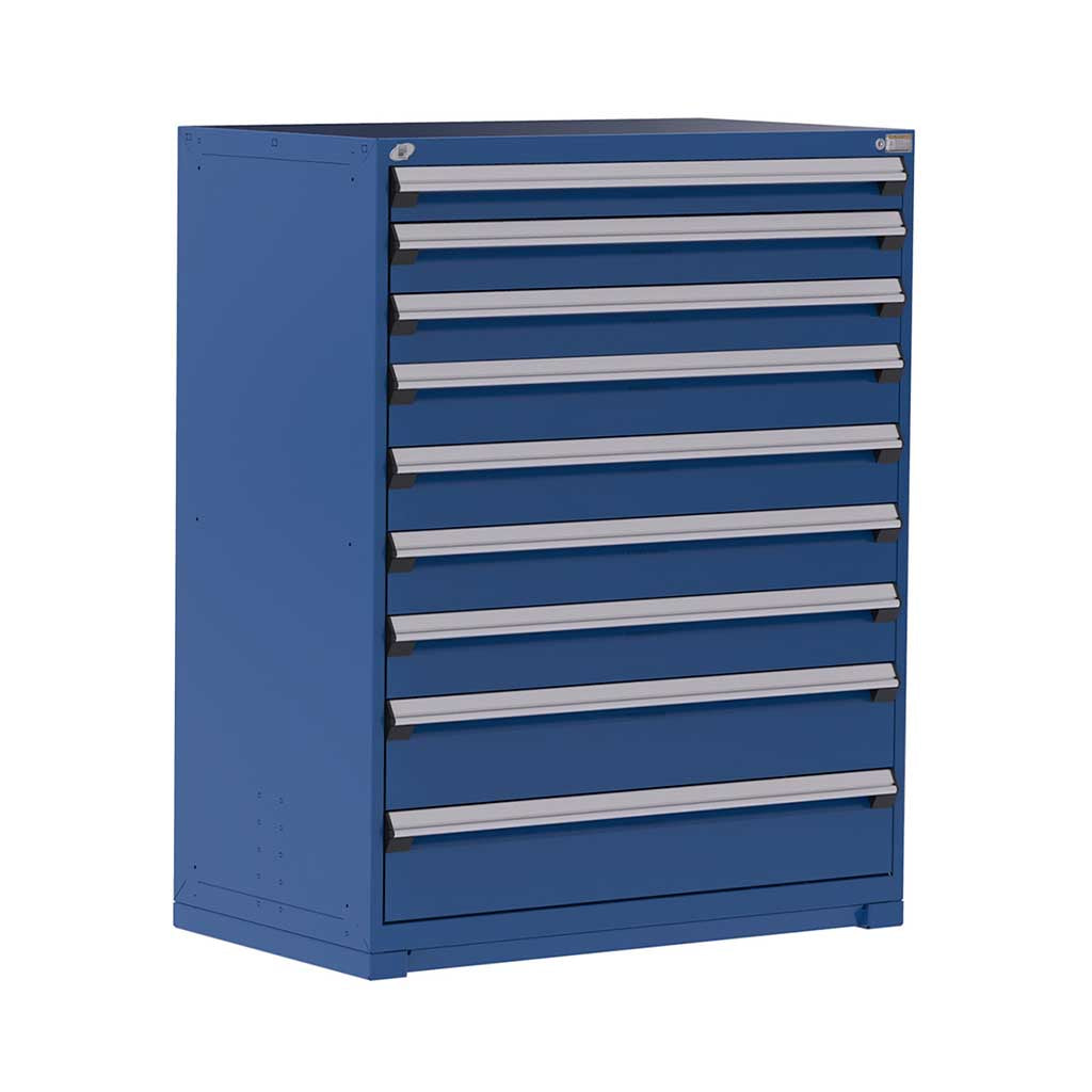 48" 10-Drawer HDR Cabinet with Compartments, Forklift Base HDC-R5AHG-5853