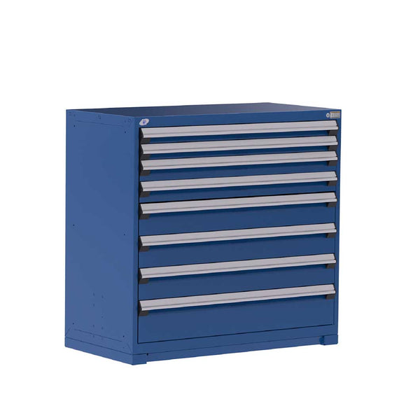48" 8-Drawer HDR Cabinet with Compartments, Forklift Base HDC-R5AHE-4401