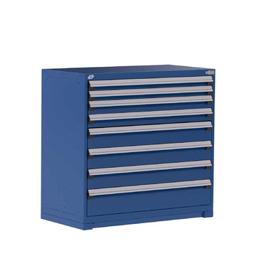 48" 8-Drawer HDR Cabinet with Compartments, Forklift Base HDC-R5AHG-4401