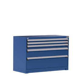 54" 6-Drawer HDR Cabinet with Compartments, Forklift Base HDC-R5AJG-3803