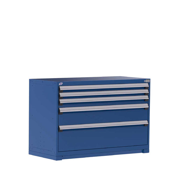 54" 6-Drawer HDR Cabinet with Compartments, Forklift Base HDC-R5AJG-3803