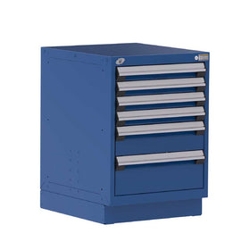 24" 6-Drawer Steel HDR Cabinet with Recessed Base HDC-R5ACG-3026