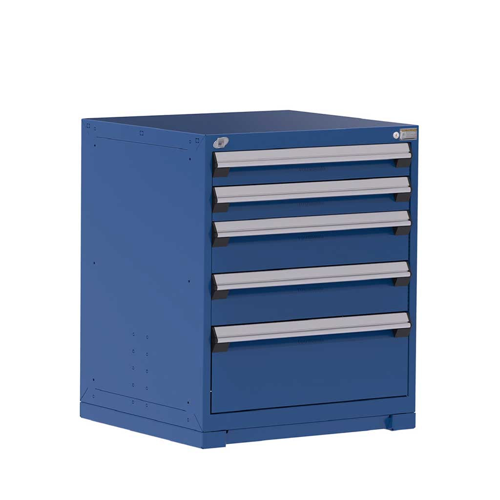 30" 5-Drawer Steel HDR Cabinet with Forklift Base HDC-R5ADG-3404