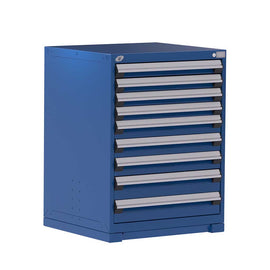 30" 9-Drawer Steel HDR Cabinet with Forklift Base HDC-R5ADG-3808