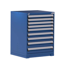 30" 9-Drawer Steel HDR Cabinet with Forklift Base HDC-R5ADG-3808