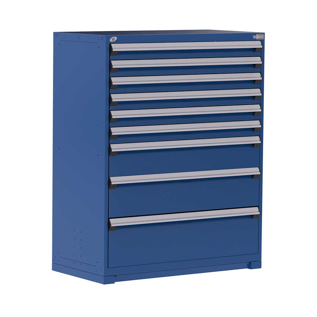 48" 9-Drawer Steel HDR Cabinet with Forklift Base HDC-R5AHE-5822