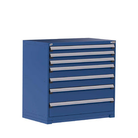 48" 7-Drawer Steel HDR Cabinet with Forklift Base HDC-R5AHG-4412