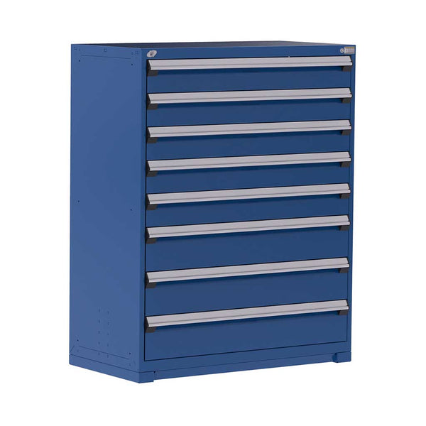 48" 8-Drawer Steel HDR Cabinet with Forklift Base HDC-R5AHE-5816