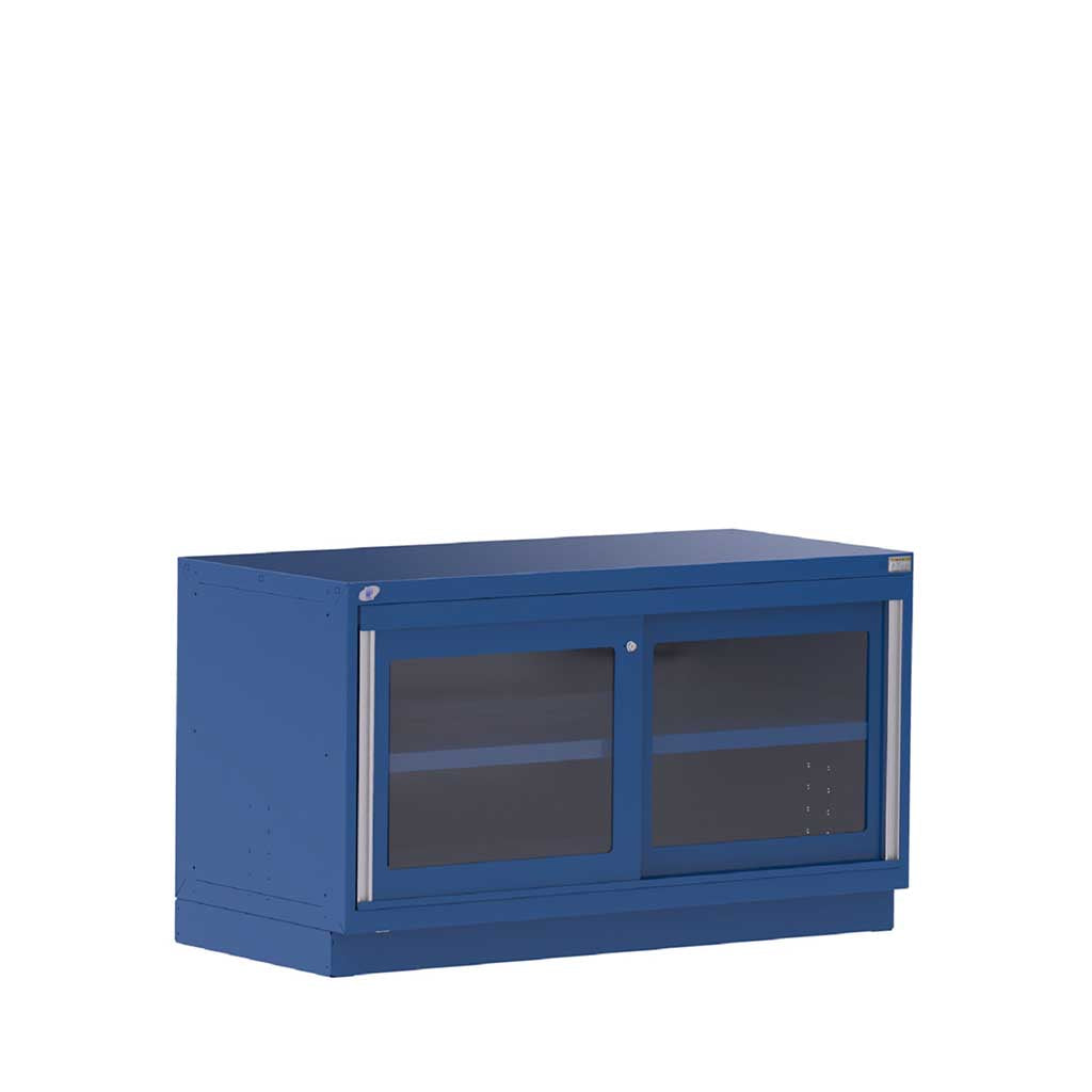 60" HDR Steel Sliding Polycarbonate Door Cabinet HDC-R5AKG-3003