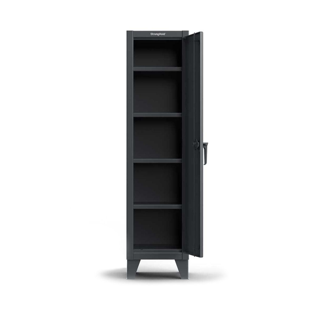 Buy teal 18 inch Extreme Duty 1 Compartment Locker with 4 Shelves