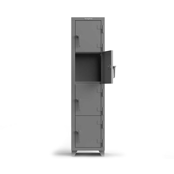 18 inch 4-Tier 4 Compartment Locker