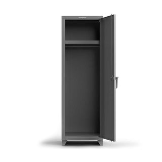 24 inch Single-Tier 1 Compartment Locker with Shelf and Hanger Rod