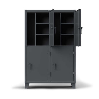 Extreme Duty 50 in. Double-Tier 12 Gauge 4 Compartment Locker