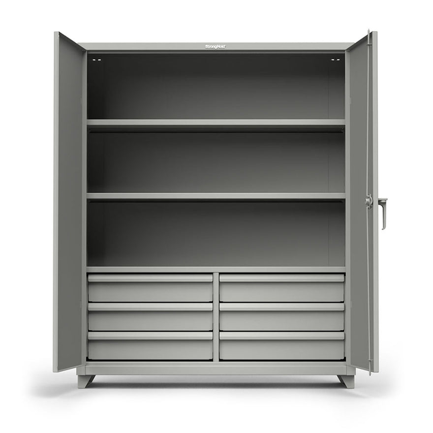 View of Steel Cabinets with Doors | HeavyDutyCabinets.com