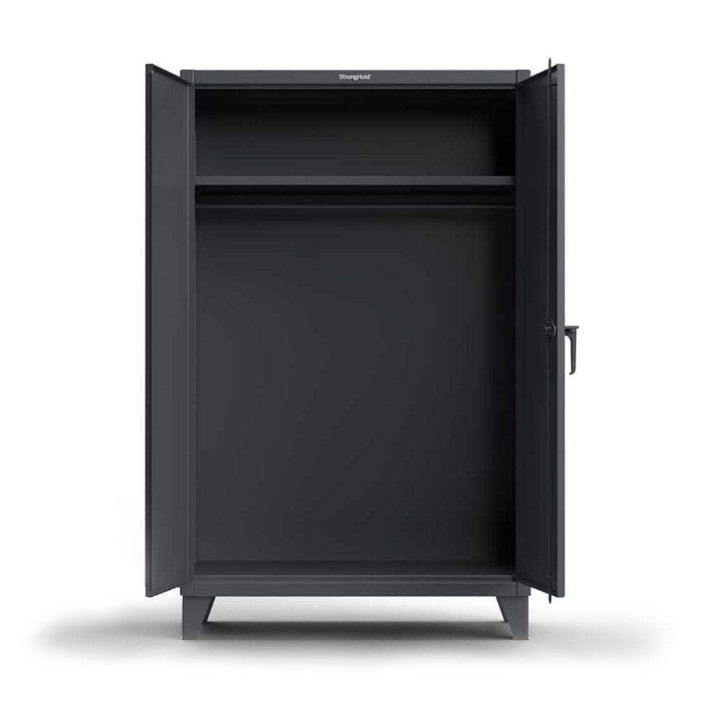 48 inch Extreme Duty Uniform Cabinet with Hanger Rod