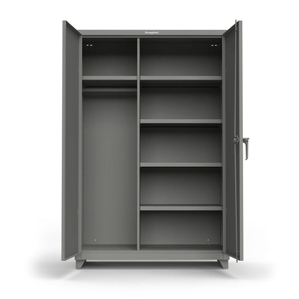 48 inch Extra Heavy Duty Uniform Cabinet with 5 Shelves